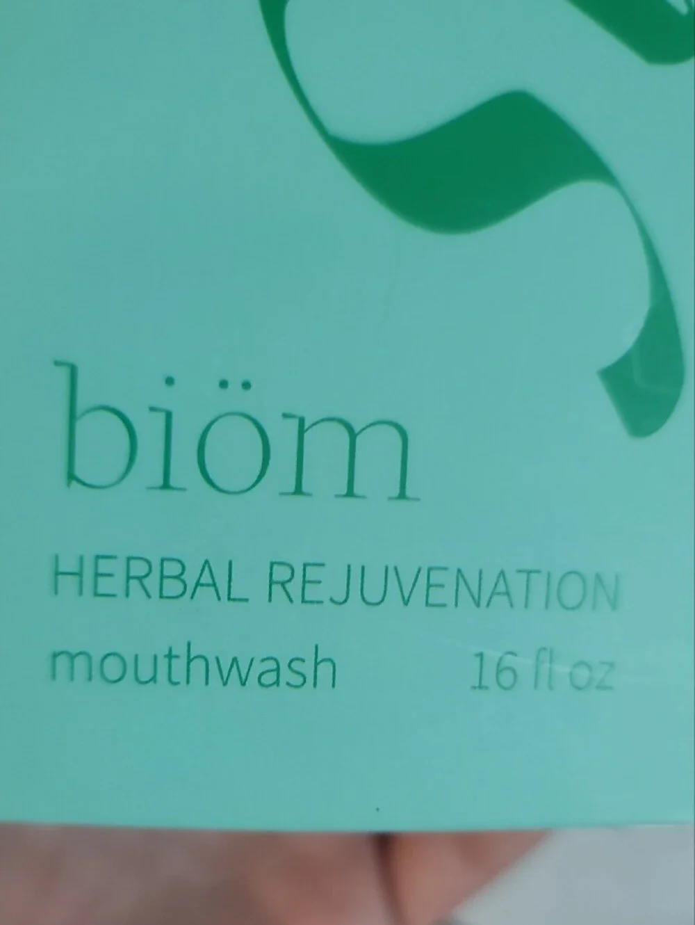 Herbal Rejuvenation Mouthwash — Mint Green